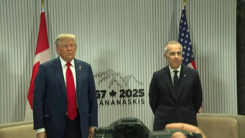 Trump, Carney meet as world leaders gather in Canada for G7 Summit | AFP