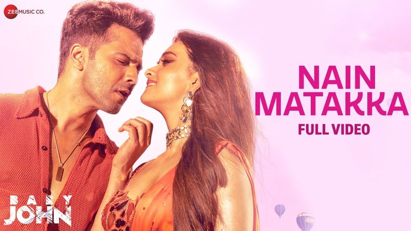 Nain Matakka - Full Video | Baby John | Varun Dhawan, Keerthy Suresh| Diljit Dosanjh, Dhee, Thaman S