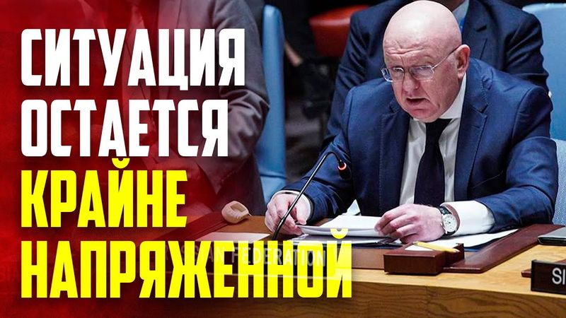 Выступление Василия Небензи на заседании Совета Безопасности ООН по ситуации в Сирии