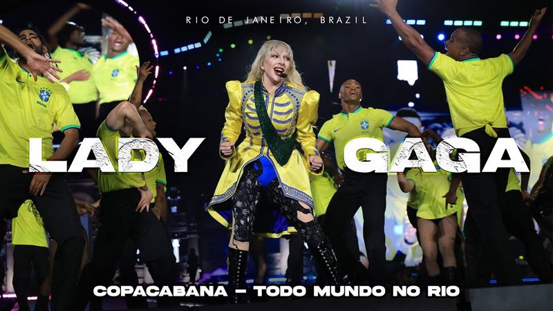 LADY GAGA: TODO MUNDO NO RIO (COPACABANA BEACH) FHD 60FPS [RIO DE JANEIRO, BRAZIL]