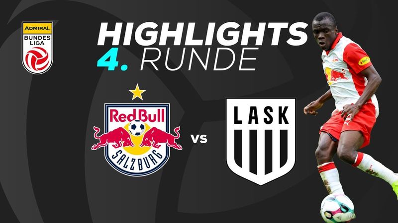 FC Red Bull Salzburg - LASK 4. Runde ADMIRAL Bundesliga 2025/26