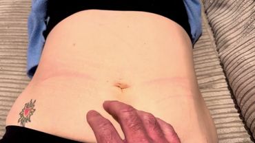 Impromptu belly button fingering trailer