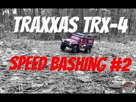 Traxxas TRX-4 Land Rover Defender Speed bashing #2