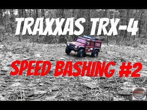 Traxxas TRX-4 Land Rover Defender Speed bashing #2