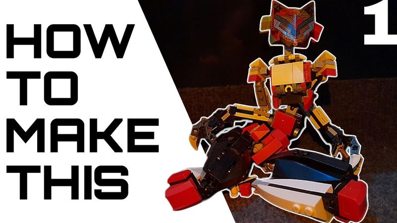 HOW TO MAKE THIS Lego robot tutorial part 1