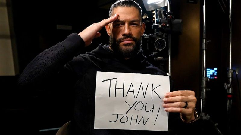 John Cena receives a heartfelt farewell from Roman Reigns, Brock Lesnar, CM Punk, Triple H and more