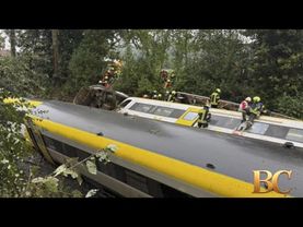 Passenger train derails in Germany killing at least 3 people