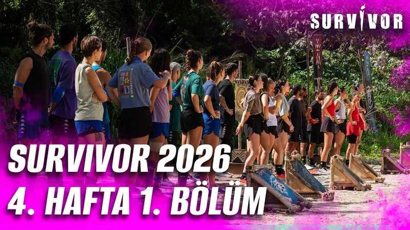 Survivor Türkiye 2026 | 4.Hafta 1.Bölüm @SurvivorTurkiye