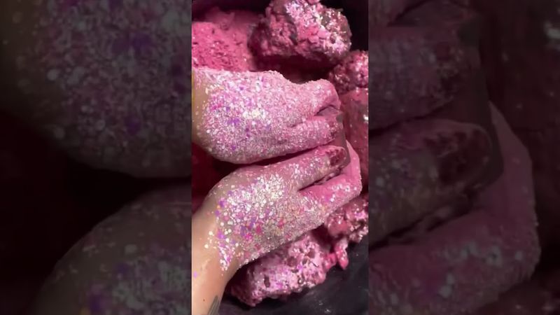 Glittery Pasted Dyed Freshies