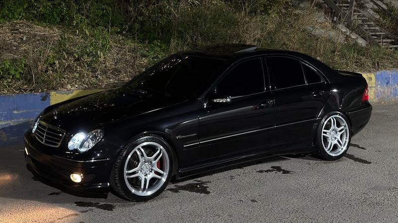 БУДНИ НА РЕДКОЙ C32 AMG KOMPRESSOR
