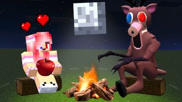 😘Я СТАЛ ПОМОЩНИКОМ ОЛЕНЕМ 99 НОЧЕЙ В ЛЕСУ В МАЙНКРАФТ! ШЕДИ И ЛЕСКА MINECRAFT