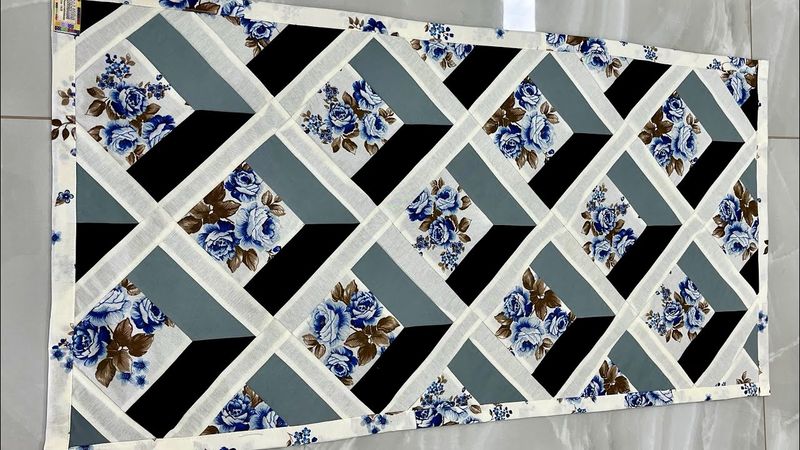 Projeto em 3D venha aprender fazer esse tapete com o passo a passo