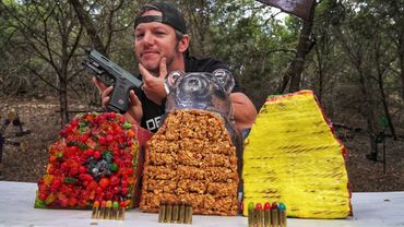 Конфетная бронепластина против конфетных пуль | Разрушительное ранчо