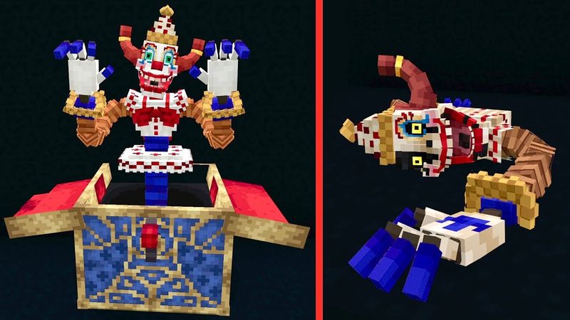 Мод ФНАФ СЕКРЕТ МИМИКА В МАЙНКРАФТ