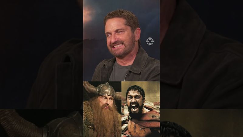 Stoick or Leonidas? How to Train Your Dragon's Gerard Butler gives a calculated answer! #httyd #ign