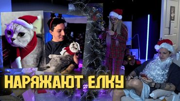 МАЗЕЛЛОВ И КСЮША КОБА НАРЯЖАЮТ НОВОГОДНЮЮ ЁЛКУ