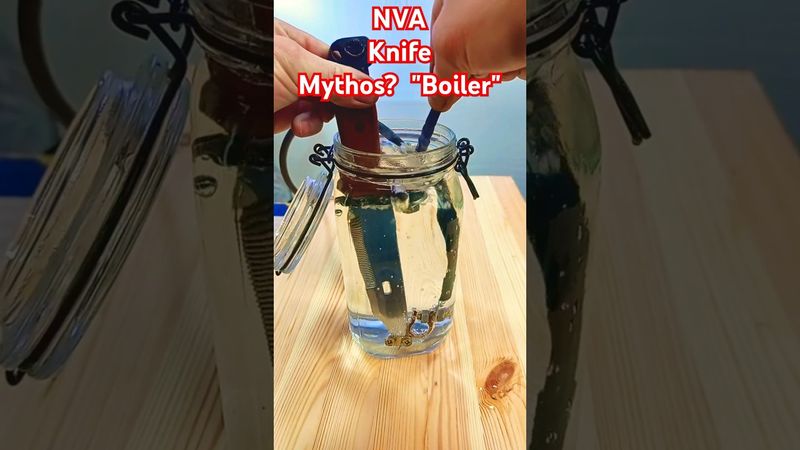 NVA Knife A K 74 Mythos Boiler #nva #army #knifeskills