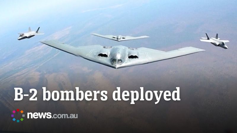 US moves B-2 bombers to Guam as Trump considers strike on Iran