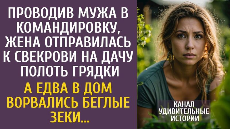 Проводив мужа, Рая отправилась к свекрови на дачу полоть грядки… А едва в дом ворвались беглые зеки…