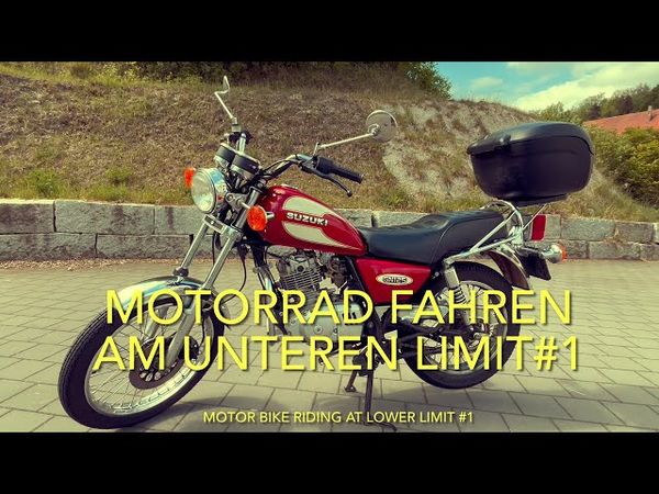 Suzuki GN 125 - Testfahrt am ROHRACH - Motorrad am Limit