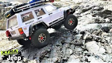 RC Car XtraSpeed SCX10 Jeep Cherokee Rock Trail Adventure