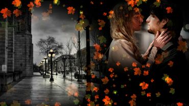 ФУТАЖ Осень , Листопад