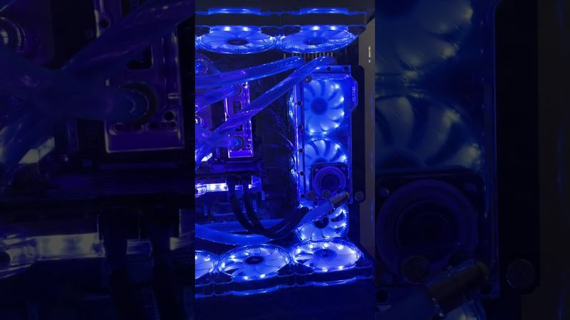 BOOST 🌬️ #overclock #watercooled