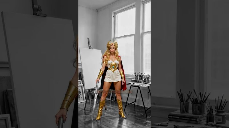She-Ra Princess of Power (1985): From Canvas to Reality! #shera #80scartoons