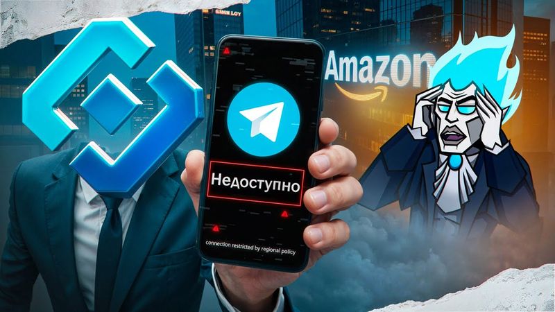 РКН ВЕРНУЛСЯ - ПОЗОРНАЯ БОРЬБА С ТЕЛЕГРАМОМ И АМАЗОНОМ