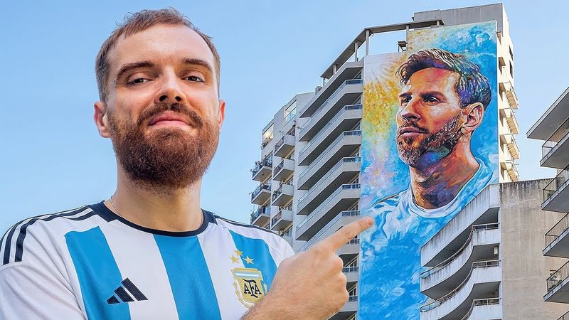 Visité el Barrio de Messi