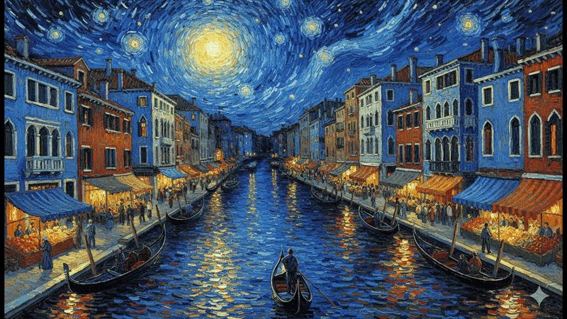 Visual Poems | Van Gogh Aesthetics [AI Music Video]