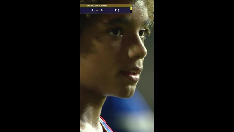 The Beautiful Game: Dos goles del niño brasuca Kauan Basile