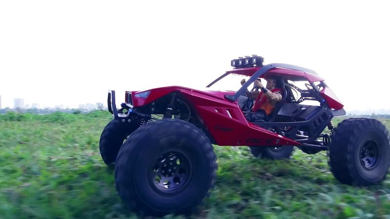 CAPO ACE 1 4x4 RC Truck  Rock Buggy   110th Scale Testing