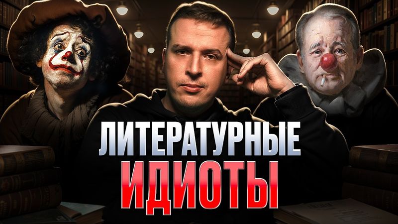 8 САМЫХ ТУПЫХ героев в мировой литературе! Николай Жаринов | Топ лучших книг с глупыми героями
