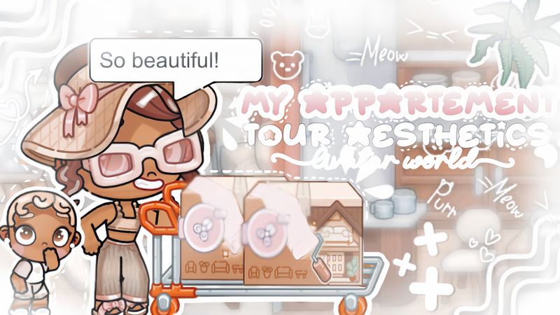Déco de mon appartement••˙˚ʚ♥︎︎~aesthétics ~avatar world~•••