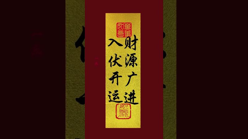 《入伏開運！財源廣進》接了！轉發！功德無量！#正能量 #手機壁紙 #手機屏保 #運勢 #玄學 #財運 #壁紙 #國學文化 #道家文化 #中華文化