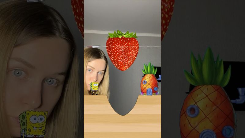 SpongeBob Challenge😭IMPOSSIBLE😭#shorts