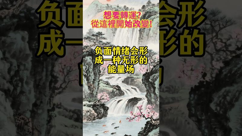 想要轉運？從這裡開始改變！｜國學文化 #改變自己 #好運連連
