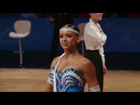 "В РИТМАХ ЛЕТА 2023"  соревнования по спортивным танцам Юниоры 2  латина, финал