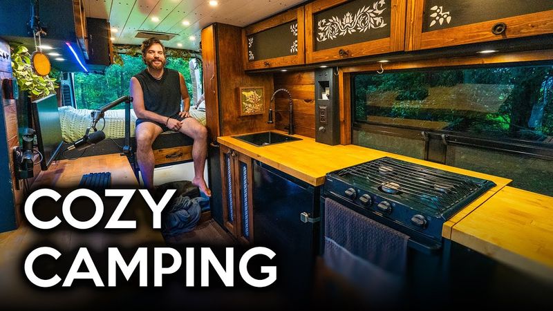 Cozy Vanlife Camping in Appalachian Mountains