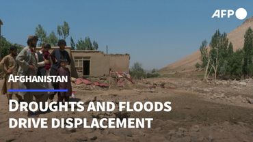 From drought to floods, water extremes drive displacement in Afghanistan | AFP