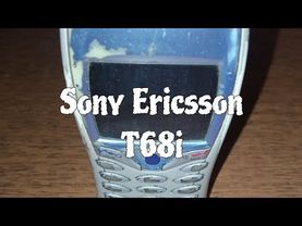 Обзор на Sony Ericsson T68i / первый цветной Sony Ericsson 2001 года