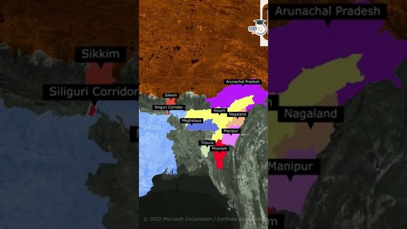 Why China is Trying to Break India’s Chicken Neck? #shorts