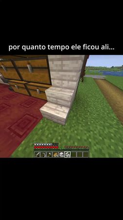 por quanto tempo ele ficou ali... #minecraft #minecraftmemes