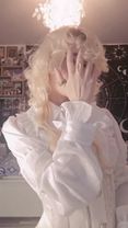 Tried something a little different with my hair✨ also matching vibe w...