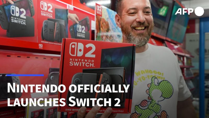Gamers in Japan get their hands on Nintendo's new Switch 2 | AFP