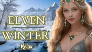 Elven Sanctuary: Winter Serenity with Relaxing Music & Enchanting Female Vocals in Sindarin ❄️