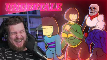 Реакция на Undertale Lore (анимация)