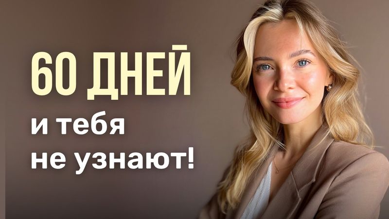 Стань лучшей версией себя за 60 дней. Пошаговый план без лишних затрат