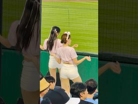 부산에서도 포항 아웃송 #이예빈 #이예빈치어리더#ktwiz #kt위즈 #kt위즈치어리더